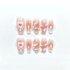 ZIIVIEVS 10 Piece Set of Handmade Wearable Nails, Fake Nails, Ballet Dance, Long Press Nail Art Patches(Color:3,Size:Xs) view 1