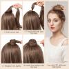 Nogeqi 6 Pcs French Twist Hair Pin, Vintage U Shaped Metal Pins for Hair Bun, Fork for Women, Gold Silver Chignon Accessories for Thick Thin Hairstyles view 4