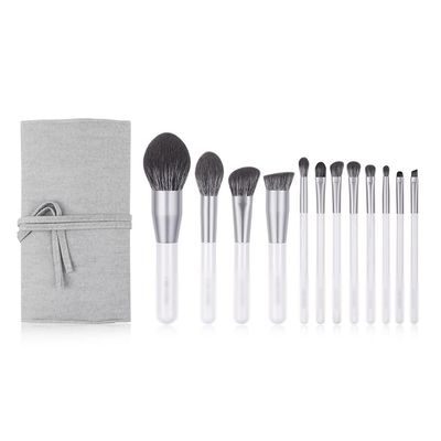 12pcs/set Cloud Makeup Brushes Powder Sculpting Foundation Highlighter Eyeshadow Make Up Brush Kit Smudge Crease Eyebrow Brush