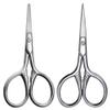Ipetboom 2pcs Men's Eyebrow Trimmer Rounded Facial Hair Scissor Grooming Scissors Pet Grooming Scissor Pet Grooming Tool Small Scissor Beauty Mustache Scissors Brow Scissors Stainless Steel view 1