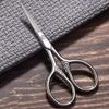 Ipetboom 2pcs Men's Eyebrow Trimmer Rounded Facial Hair Scissor Grooming Scissors Pet Grooming Scissor Pet Grooming Tool Small Scissor Beauty Mustache Scissors Brow Scissors Stainless Steel view 3