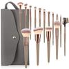 16pcs Professional Makeup Brushes Set Bag Foundation Eyelash Eyebrow Eyeshadow Cosmetic Make Up Tool view 1