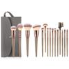 16pcs Professional Makeup Brushes Set Bag Foundation Eyelash Eyebrow Eyeshadow Cosmetic Make Up Tool view 2