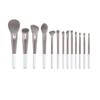 13PCS White Moon Light Makeup Brush Set Complete Brush Kit Cosmetics Foundation Eye Concealer Blush Makeup Brush Tool view 1
