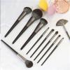 10Pcs Black Makeup Brushes Set Professional Brushes Foundation Powder Contour Eyeshadow Make Up Brushes view 3