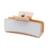BEIYINAI Stylish Hair Claw Clip Fashionable Sublimation Aluminum Plate Hair Clip For Women Heat Transfer Technology Hairpin Personalized Hair Accessory, Black view 4