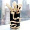 10PCS Makeup Brush Set Big Concealer Contour Eye Shadow Cosmetics Brushes Blushing Blending Brush view 2