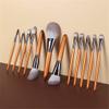 IBDRYKK Natural Makeup Brushes Set Eyeshadow Make Up Brush Goat Hair Kit for Face Powder Foundation Make Brush Cosmetics view 3