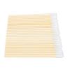100Pcs Disposable Lip Brush, Bamboo Handle Lip Brush, Portable Makeup Tool Lip Gloss Wand with Special Designed Flock for Kitchen view 1