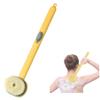 2024 Newest Long Handle Bath Massage Cleaning Brush for Body with Soap Dispenser, Shower Back Srubber/Brush/Washer for Use in Shower for Women Men (1PC Yellow) view 1