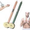 2024 Newest Body Scrubbers for Use in Shower with Soap Dispenser, Bath Brush Long Handle for Shower, Body Brush/Shower Cleaning Brush with Massage Function for Women Men (1PC Pink +1PC Green) view 1