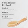 goop Beauty Dry Brush and Body Butter | Exfoliating & Detoxifying Dry Brush for Smooth Skin | 6.1 fl oz Body Lotion for Dry Skin & Skin Repair view 2