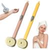 2024 Newest Long Handle Shower Brush for Body with Soap Dispenser, Scrub Shower Cleaning Brush, Bath Massage/Skin Scrubber/Exfoliating Brush/Back Scratcher for Women Men (1PC Pink +1PC Yellow) view 1