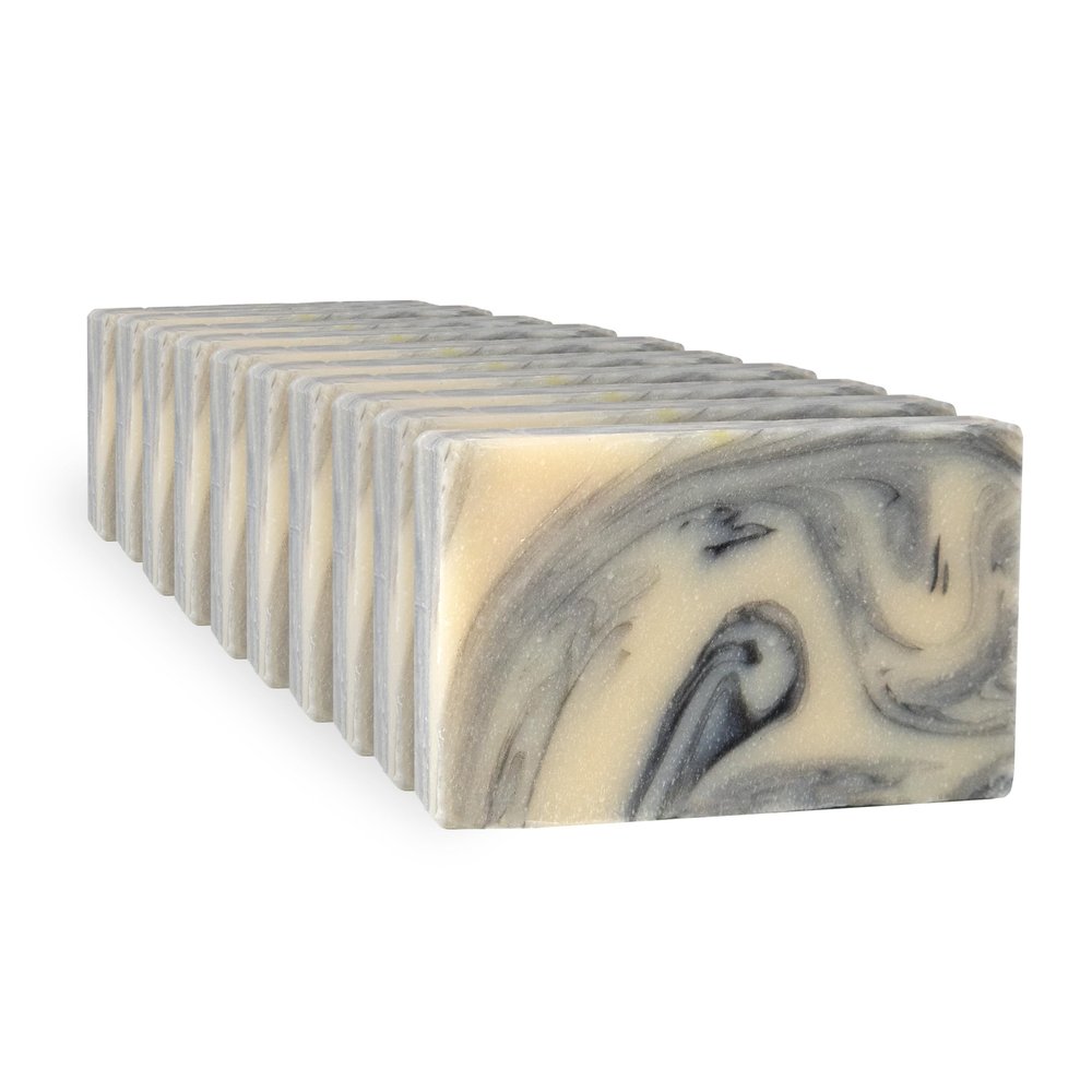 Nature's Oil Black Forest Cold Process Soap Bar, 4.5oz Pack of 10, Plant Based and Made With All Natural Ingredients and Activated Charcoal, For Moisturizing Dry Skin