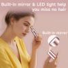 Facial Hair Remover for Women(Gen 3 Pro), Eyebrow Facial Trimmer, Luxury 2 in1 Hair Removal Device for Face, Lip, Nose, with Replacement Heads view 3