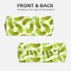 DSSWTP Dill Pickles Pattern Workout Headbands Fashion Sports Sweatbands Yoga Hairbands for Fitness Elastic Athletic Non Slip Wicking Headscarf for Men Womens Girls Summer Accessories Elastic Bands view 2