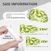 DSSWTP Dill Pickles Pattern Workout Headbands Fashion Sports Sweatbands Yoga Hairbands for Fitness Elastic Athletic Non Slip Wicking Headscarf for Men Womens Girls Summer Accessories Elastic Bands view 4