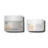 goop Beauty Microderm Exfoliator & Water Cream | 1.7 fl oz Physical & Chemical Exfoliant to Smooth Face | 1.7 fl oz Matte Moisturizer for All Skin Types view 1