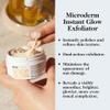 goop Beauty Microderm Exfoliator & Water Cream | 1.7 fl oz Physical & Chemical Exfoliant to Smooth Face | 1.7 fl oz Matte Moisturizer for All Skin Types view 2