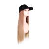 ZCSO Hat Wig Fashion Black Baseball Cap With Wig Long Wavy Synthetic Hat Wigs Adjustable Hair Hat Wig Hat Wigs For Women(Color:10) view 1