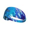 Purple Flowers and Cute Dragonfly Workout Headbands Fashion Sports Sweatbands Yoga Hairbands for Fitness Athletic Non Slip Wicking Headscarf for Men Womens Girls Summer Accessories Elastic Bands view 1