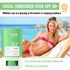Face Sunscreen Stick SPF 50+,Matte Non-Greasy Sunscreen Stick Face,Moisturizing Sun Screen Stick for All Skin Types,Oil Control Long Lasting Sunscreen Face Stick view 2