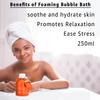 Natural Detox Citrus Bubble Bath Long Lasting Foaming Soak with Orange Ginger Lemon Essential Oils for Relaxation Hydration Stress Relief Spa Gift view 2