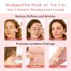 BAIMEI 2 Gua Sha Facial Tools & 1 Jade Roller Massage Set view 4