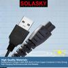 SOLASKY USB Charger Cord Compatible with Remington Shaver Clipper Charger USB Cable Power Cord for Remington XR7000 HC4250 view 4
