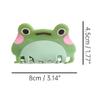 Cute Small Frog Hair Clips,Cellulose Acetate Hair Clips,Big Claw Clips for Girl,Hair Accessories view 2