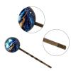 4 PCS Womens Hair Barrettes, Ocean Shark Starry Sky Background Long Bobby Hair Pins for Girls, Stainless Steel Hair Clips Headwear Styling Tools Hair Accessories view 3
