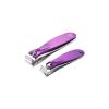 UNbit Nail Clipper Purple Nail Art Clipper Carbon Steel Pedicure Scissors Trimmer Nails Cuticle Clipper Manicure Edge Cutter Scissor Nail Tool view 1