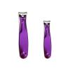 UNbit Nail Clipper Purple Nail Art Clipper Carbon Steel Pedicure Scissors Trimmer Nails Cuticle Clipper Manicure Edge Cutter Scissor Nail Tool view 2