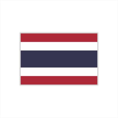 Womaha 30 Sheets Thailand Flag Temporary Tattoos Fans Face Tattoo Stickers for Adults Kids Group Activity Props