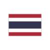 Womaha 30 Sheets Thailand Flag Temporary Tattoos Fans Face Tattoo Stickers for Adults Kids Group Activity Props view 1