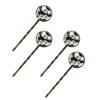 4 PCS Womens Hair Barrettes, Cute Little Daisy Flowers Long Bobby Hair Pins for Girls, Stainless Steel Hair Clips Headwear Styling Tools Hair Accessories view 1