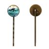 4 PCS Womens Hair Barrettes, Ocean Whale Art Vintage Pattern Long Bobby Hair Pins for Girls, Stainless Steel Hair Clips Headwear Styling Tools Hair Accessories view 2
