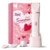 Bikini Trimmer for Women - Painless Electric Razors for Silk Skin,Cordless Body Shaver for Trip,Replaceable Lady Facial Razor, IPX7 Waterproof&Easy Cleaning, Ceramic Blade, USB Charge Dock Pink view 1