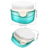 Vaguelly Kids Sunscreen Applicator & Foundation Brush - Multifunctional Brush for Liquid Makeup & Loose Powder with Cover view 2