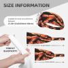 DSSWTP Bacon Printing Workout Headbands Fashion Sports Sweatbands Yoga Hairbands for Fitness Elastic Athletic Non Slip Wicking Headscarf for Men Womens Girls Summer Accessories Elastic Bands view 4
