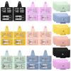 30 Set Manicure Kit Bulk Nail Clippers 7 in 1 Mini Nail Clippers Stainless Steel Professional Care Pedicure with Travel Bag Grooming Kit for Christmas Women Men Home(Soft Color,Simple) view 1