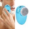 Cordless Mini Beard Trimmer, Electric Cordless Rechargeable Beard Hair Trimmer,USB Rehargeable Digital Display Beard Clipper (Blue) view 2