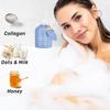 Collagen Luxury Bubble Bath Long Lasting Foam with Oatmeal Milk Honey Moisturizing Relaxing Stress Relief Calming Self Care Spa Gift for Women and Men view 4