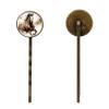 4 PCS Womens Hair Barrettes, Horse Aesthetic Pattern Long Bobby Hair Pins for Girls, Stainless Steel Hair Clips Headwear Styling Tools Hair Accessories view 2