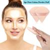20 Pieces Powder Puff Face Soft Triangle Makeup Puff Velour Puff with Spa Makeup Headband Elastic for Loose Powder Cosmetic Foundation Makeup Sponge Beauty Sponge Blender Makeup Tool view 4
