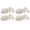 20pcs Natural Loofah Slices of 2in, Reusable Natural Loofah Cuts for Cleaner Sponge Scrubber, Facial Soap Holder and Handmade Loofah Soap Box Tools view 1