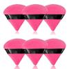 5pcs Makeup Sponge Beauty and 1 Holder, Flawless for Cream, Powder Liquid5pcs Powder Puff Face Makeup Sponge Soft Velour Triangle Powder Puffs for Loose Powder Setting and 1 travel box view 3