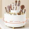 360 Rotating Makeup Brush Holder Organizer, Makeup Organizers Countertop, Makeup organization Skincare Storage for Vanity, Desktop, Bathroom (White) view 1