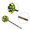 4 PCS Womens Hair Barrettes, Fruit Pear Long Bobby Hair Pins for Girls, Stainless Steel Hair Clips Headwear Styling Tools Hair Accessories view 3