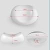 Bath Pillow Bathtub Pillow, Bathtub Pillow Silicone Pillow, Bathroom Pillow, Home Bath Pillow, Bathtub Pillow Featuring Total Support, Neck and Back Waterproof Bath Pillow Non Slip Bath Pillow,White view 4